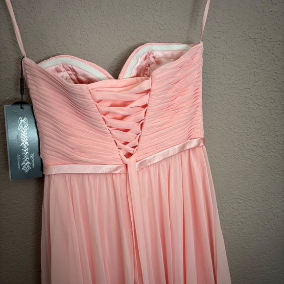 Pink prom/bridesmaid/wedding dress - Picture 6 of 8